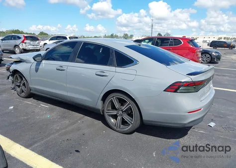 2023 Honda Accord Hybrid Sport из США, поврежденный, VIN 1HGCY2F58PA037615